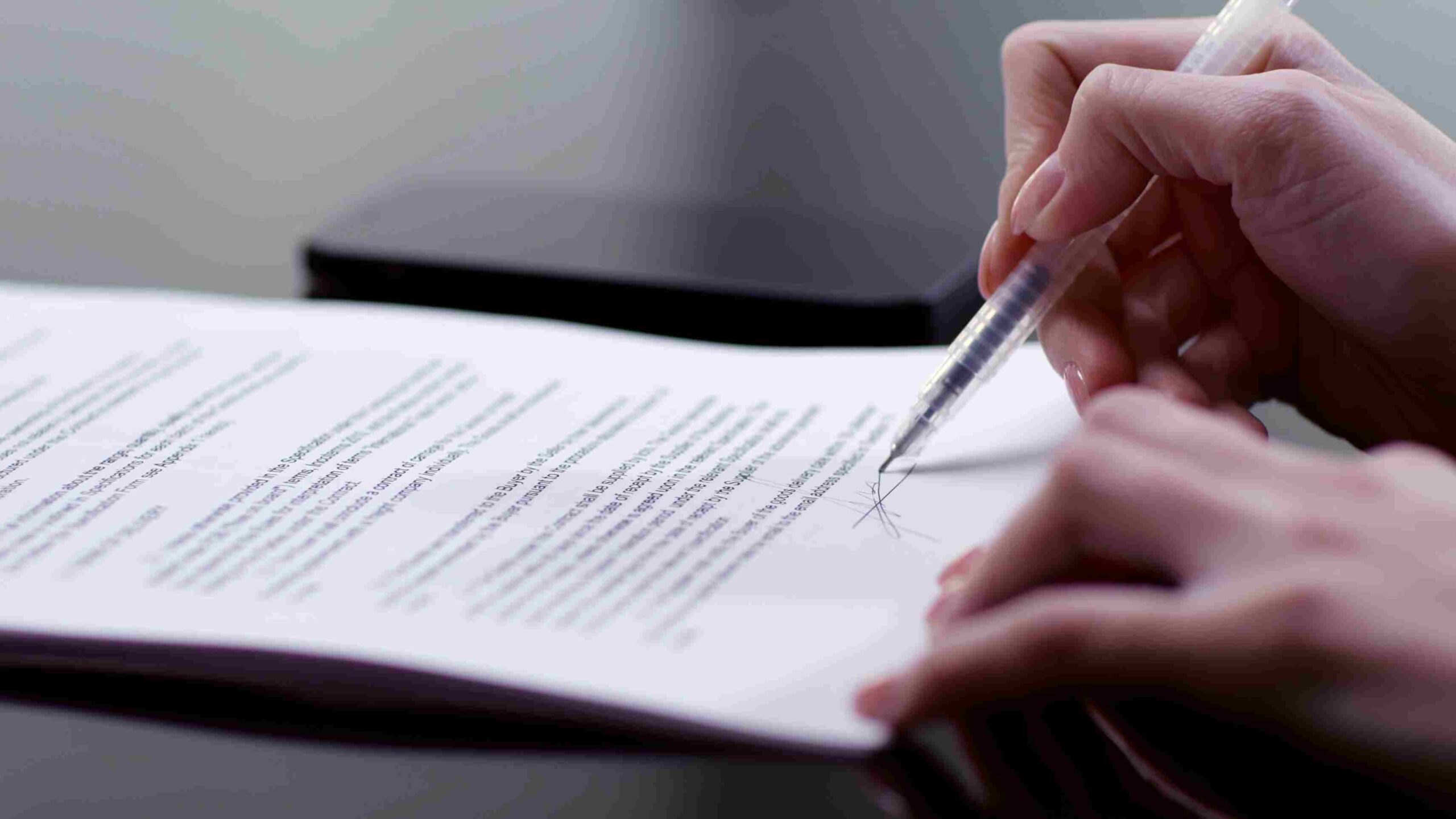 Potpisivanje dokumenta o specijalnoj punomoći