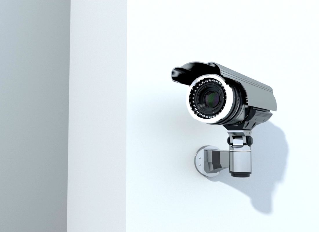 prikaz video kamere na zidu