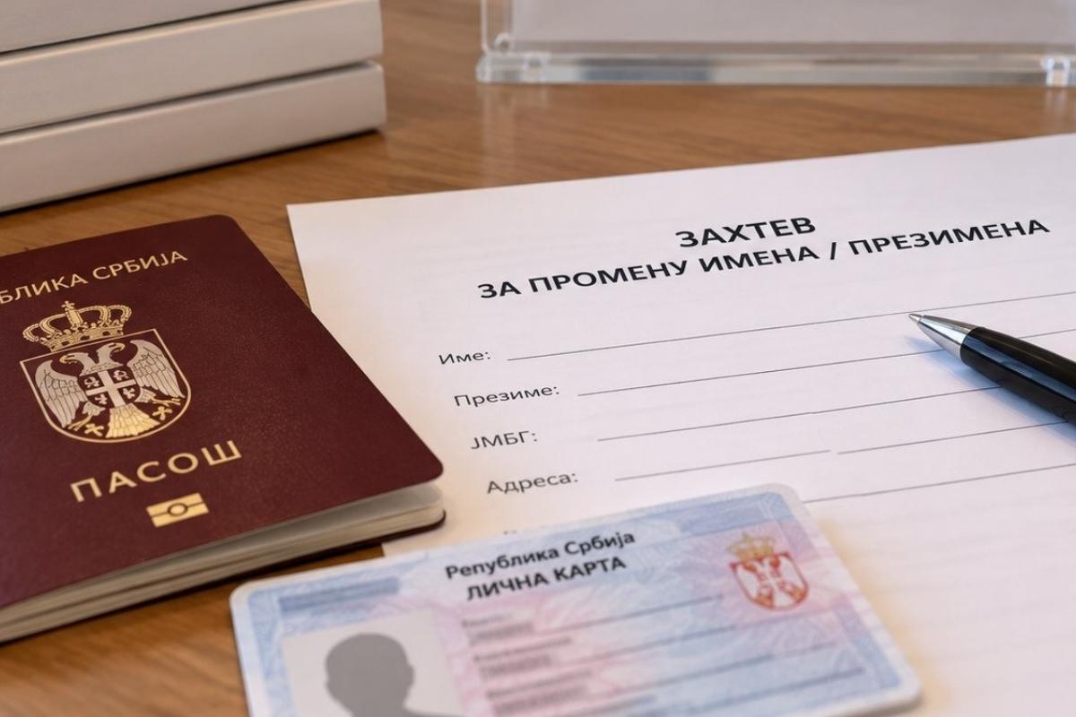 Kako promeniti ime ili prezime u Srbiji?